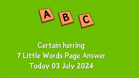 certain herring crossword clue|herring crossword puzzle clue.